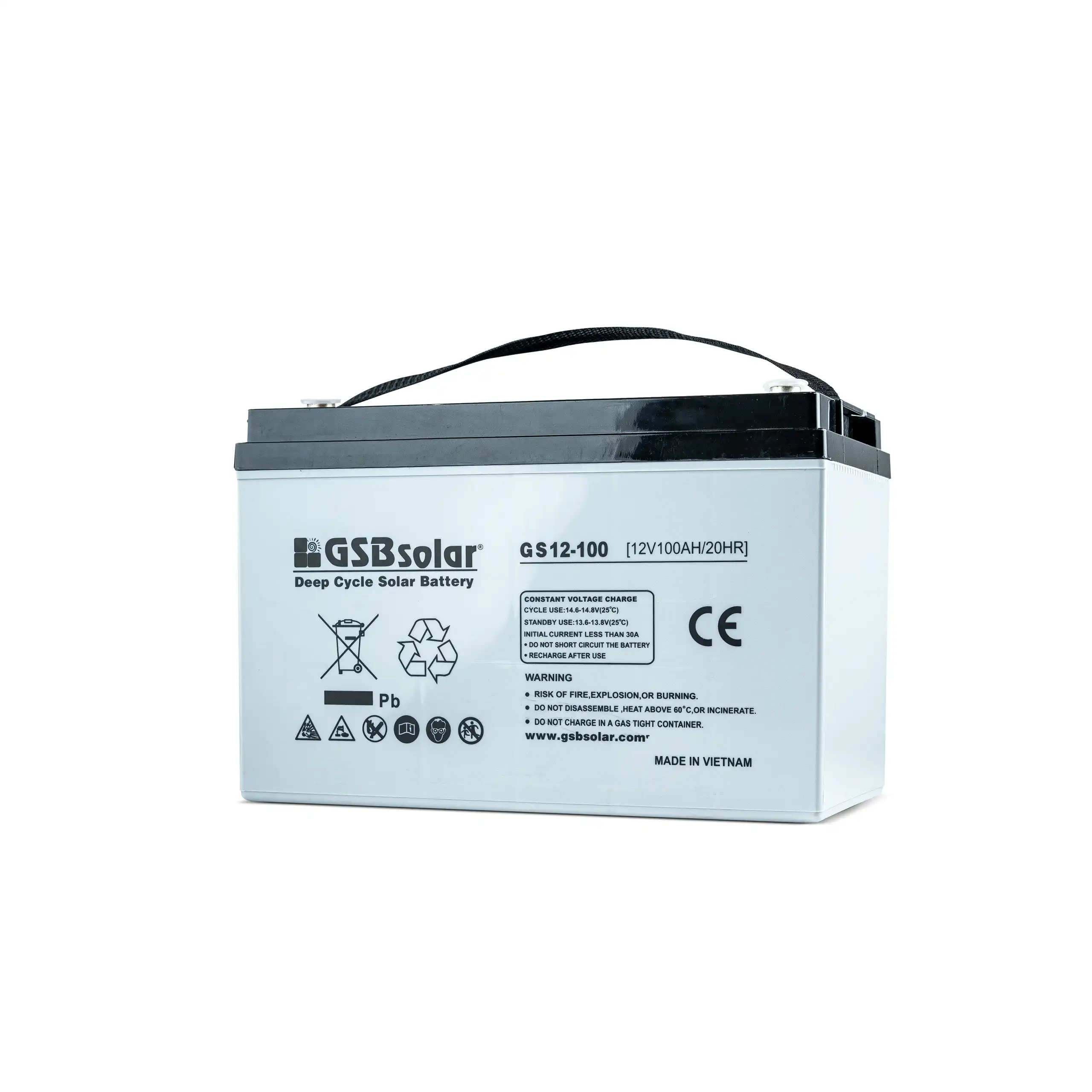 Solar Battery 100ah 12v